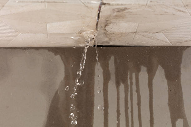 Professional Flood Damage Cleanup technician working in Rockaway, NJ